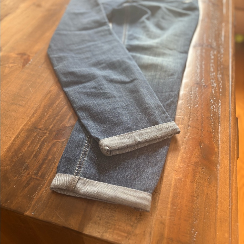 Silver Jeans Women's Boyfriend Jeans - Dark Blue Wash - Picture 5 of 11